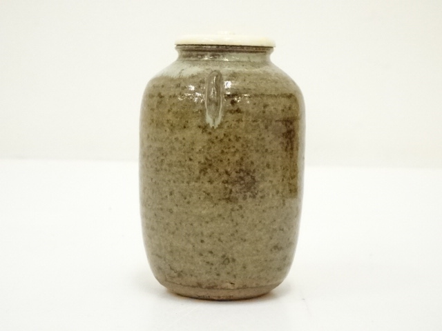 道具 ] - 道具 赤膚焼 大塩正人造 肩衝茶入（共箱）□z | ネット